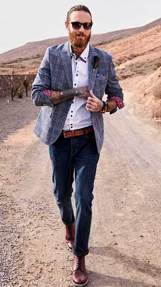 Joe Browns Charismatic Check Blazer Jacket