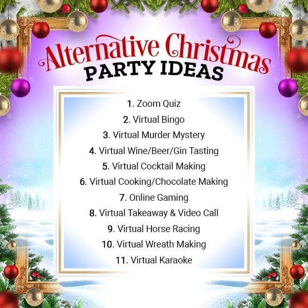 Joe Browns Alternative Christmas Party Ideas 2020