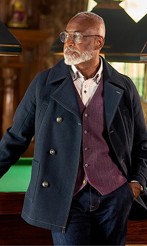 Men's Pea Coat