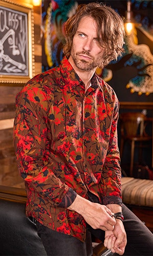 Floral Shirt for New Year