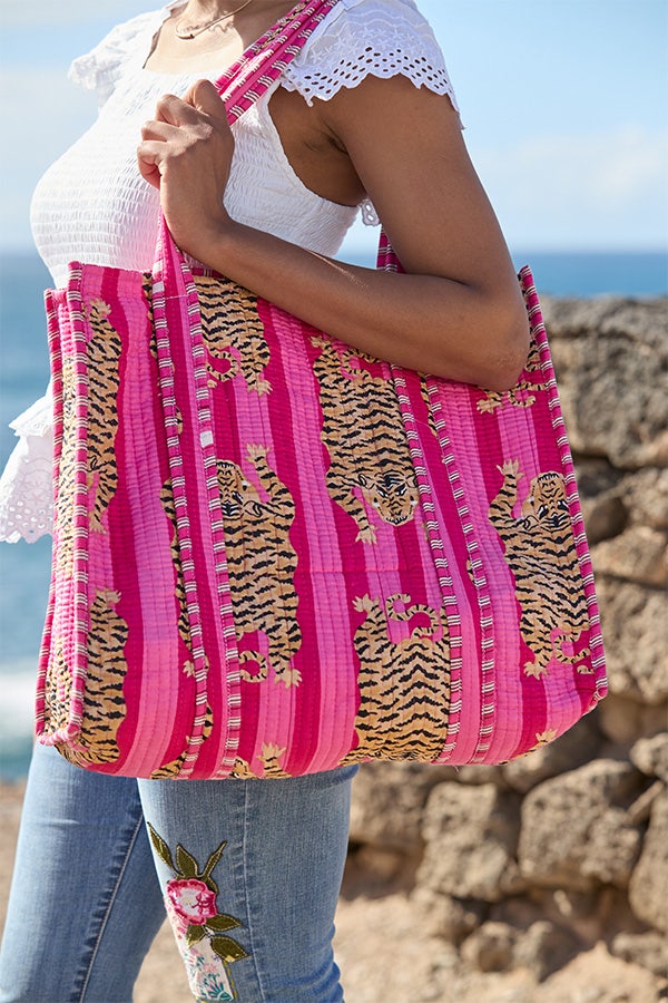 Varkala Quilted Day Bag