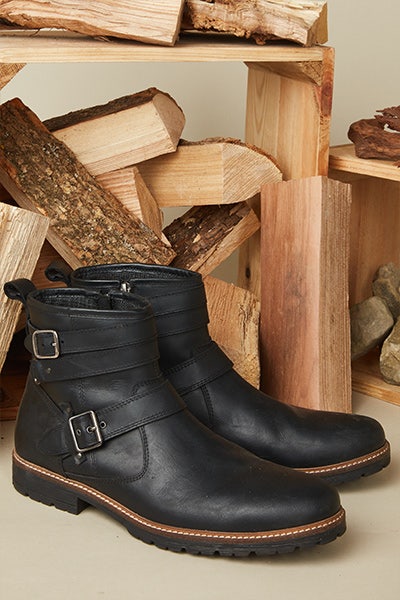 One For The Road Oiled Biker Boots