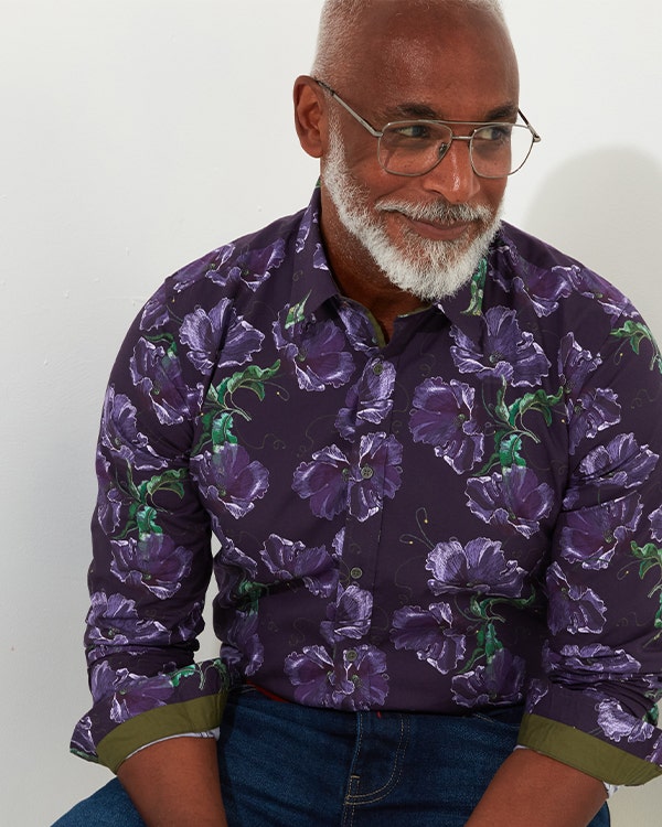 Floral Shirt for a christening
