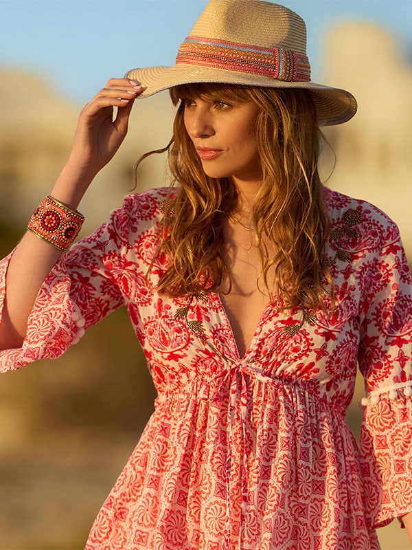 Vacation Summer Sparkle Fedora