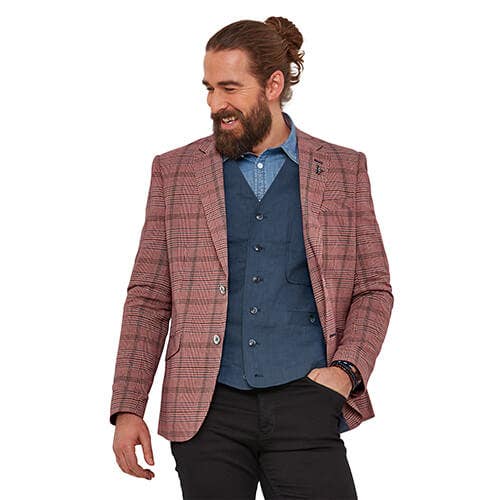 Charming Check Blazer