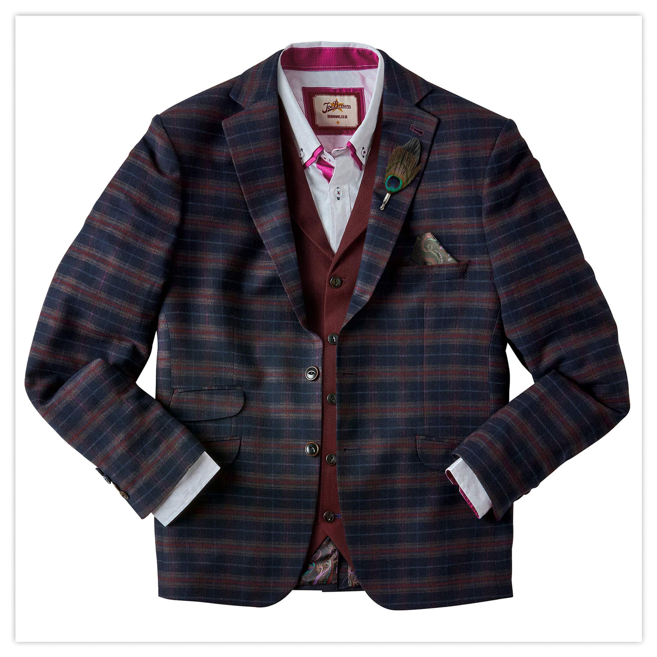 Confident Check Blazer