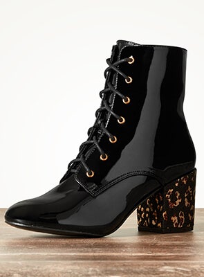 Wonderful Patent Ankle Boots