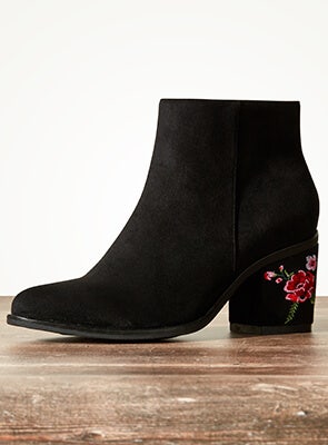 Simply Striking Embroidered Boots