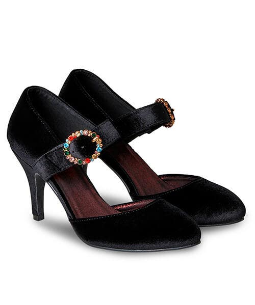 Jewel In The Night Velvet Shoes