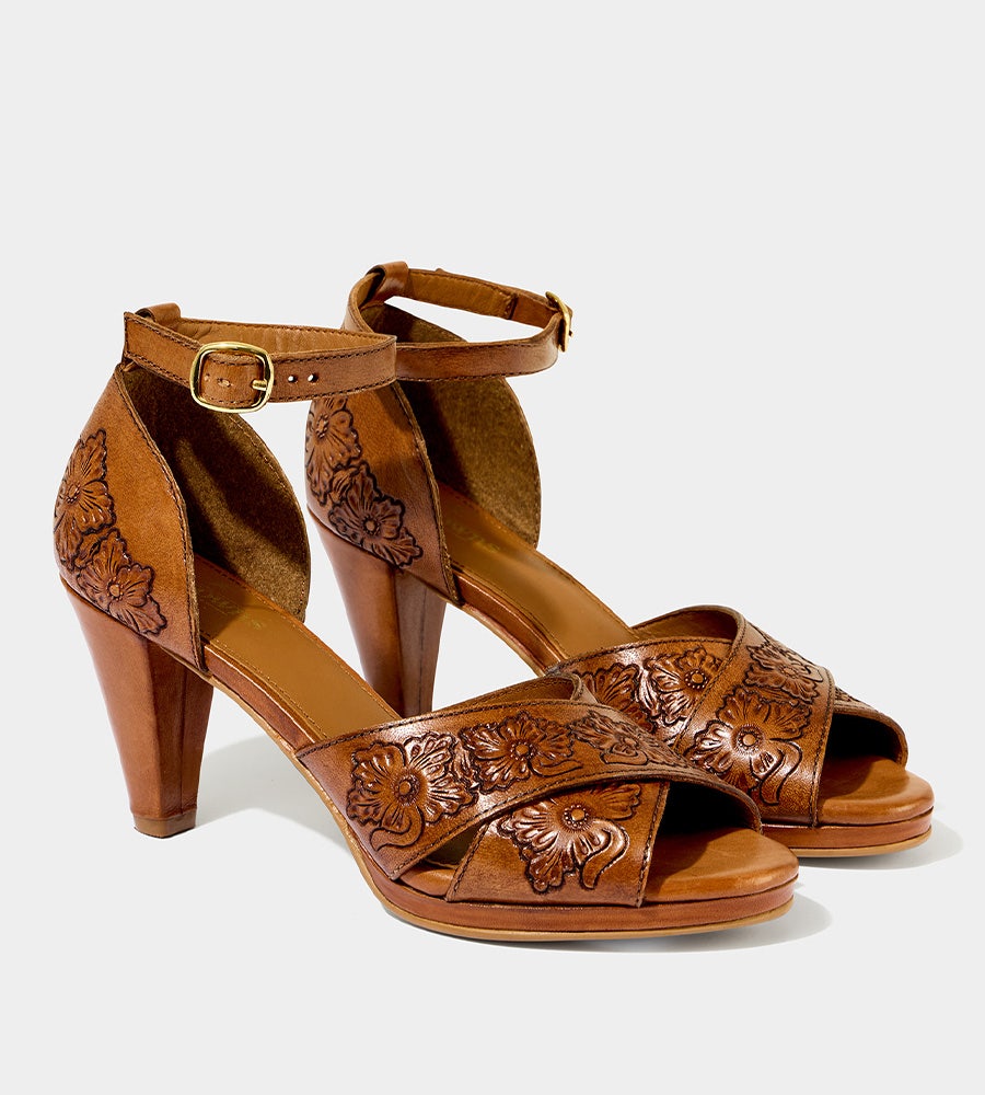 Leather Vintage Style Shoes
