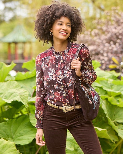 Brown Low Rise Jeans