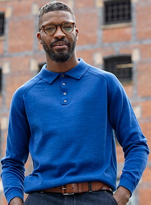 Classic and Cool Knitted Polo