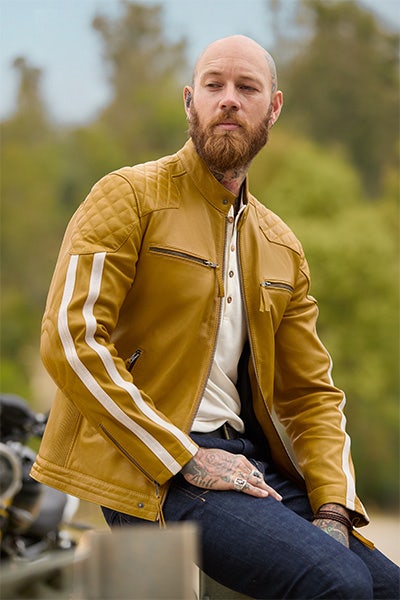 On the Road Leather Biker Jacket