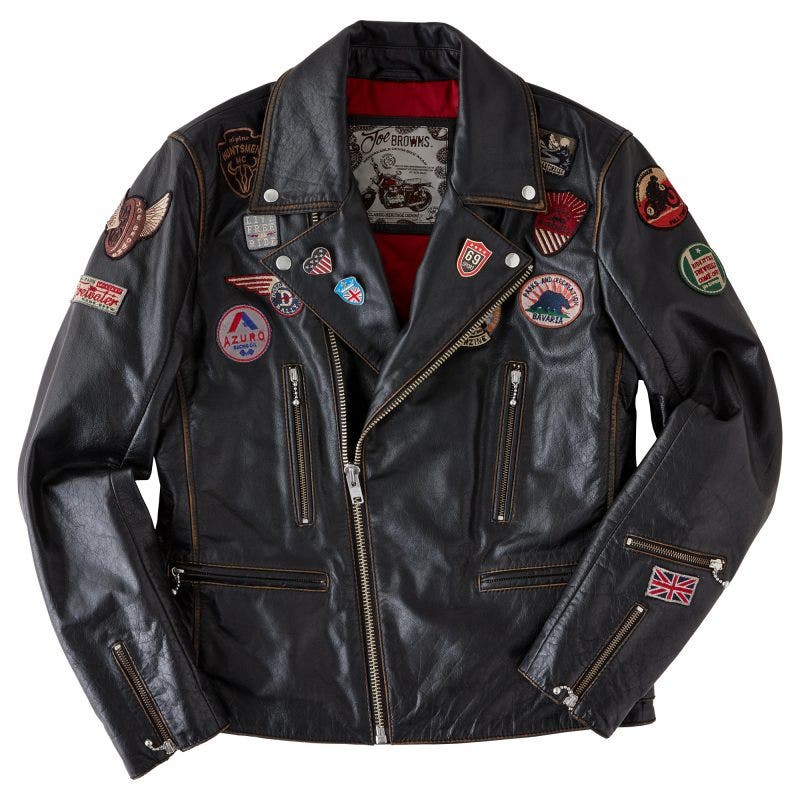 Badged Up Biker Jacket