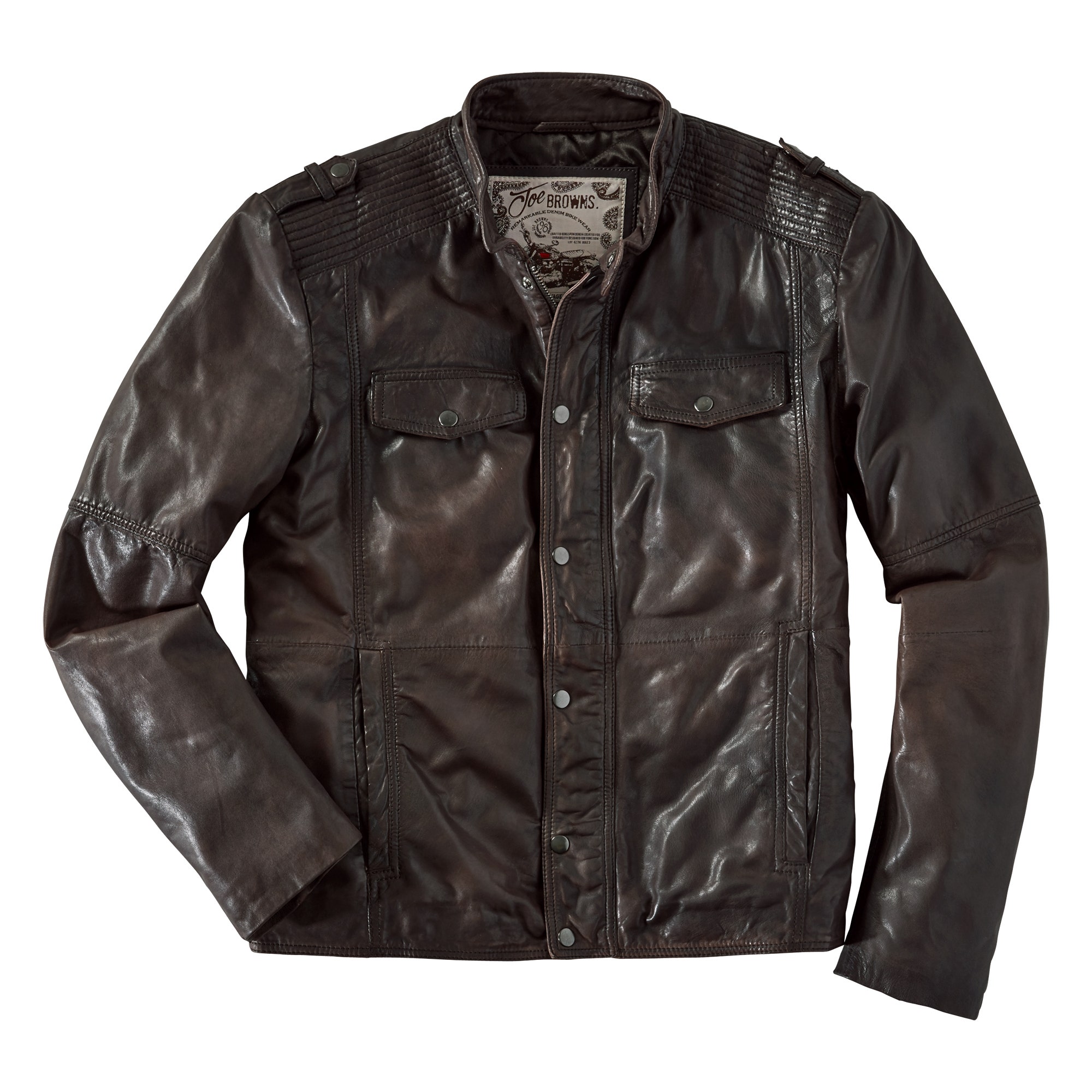 Rugged Leather Jacket