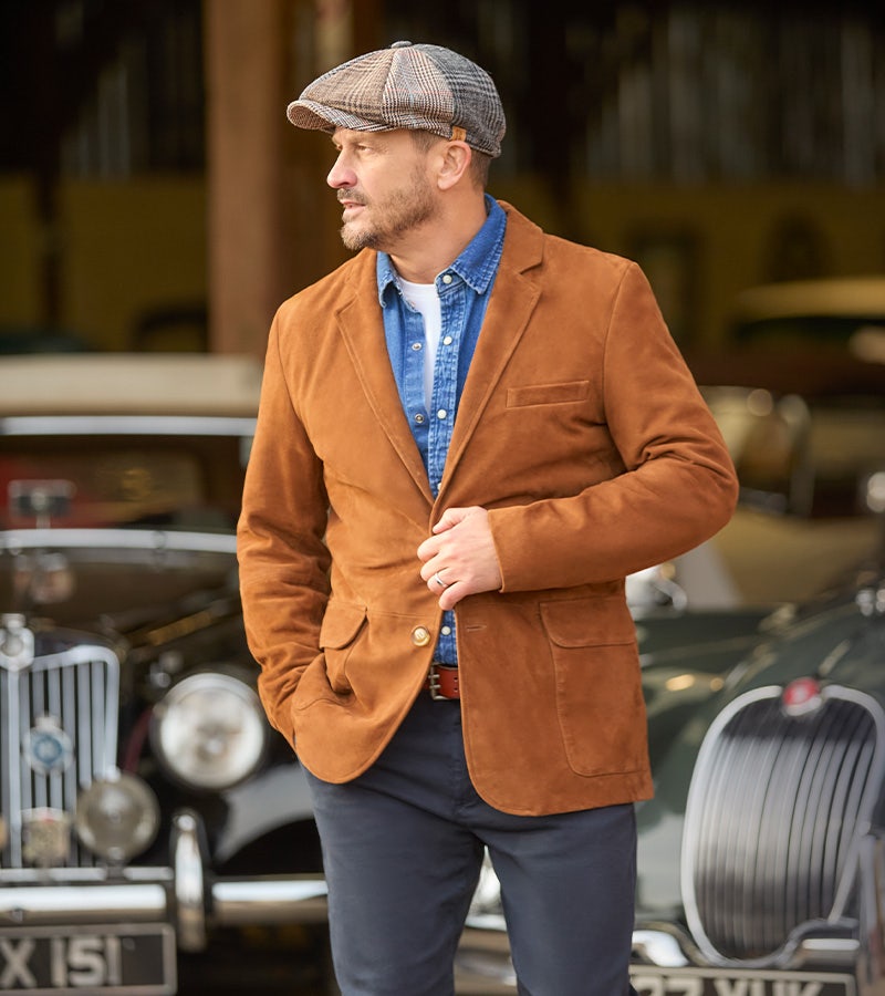 Sensational Suede Blazer