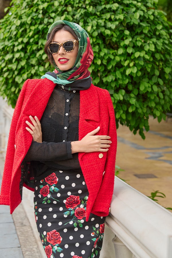 Dolce Vita Rose Scarf