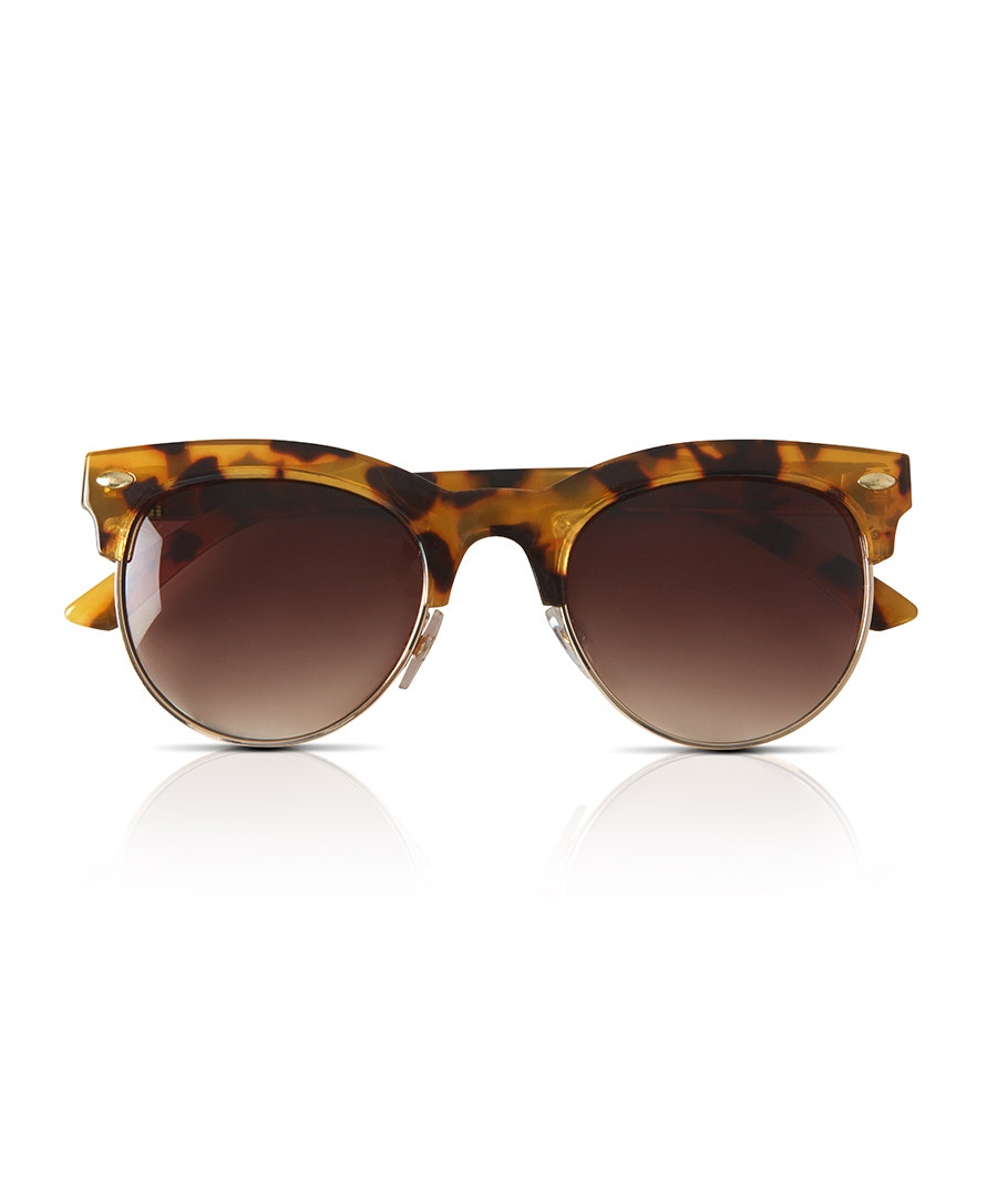 Shiny Ladies Tortoisehell Sunglasses