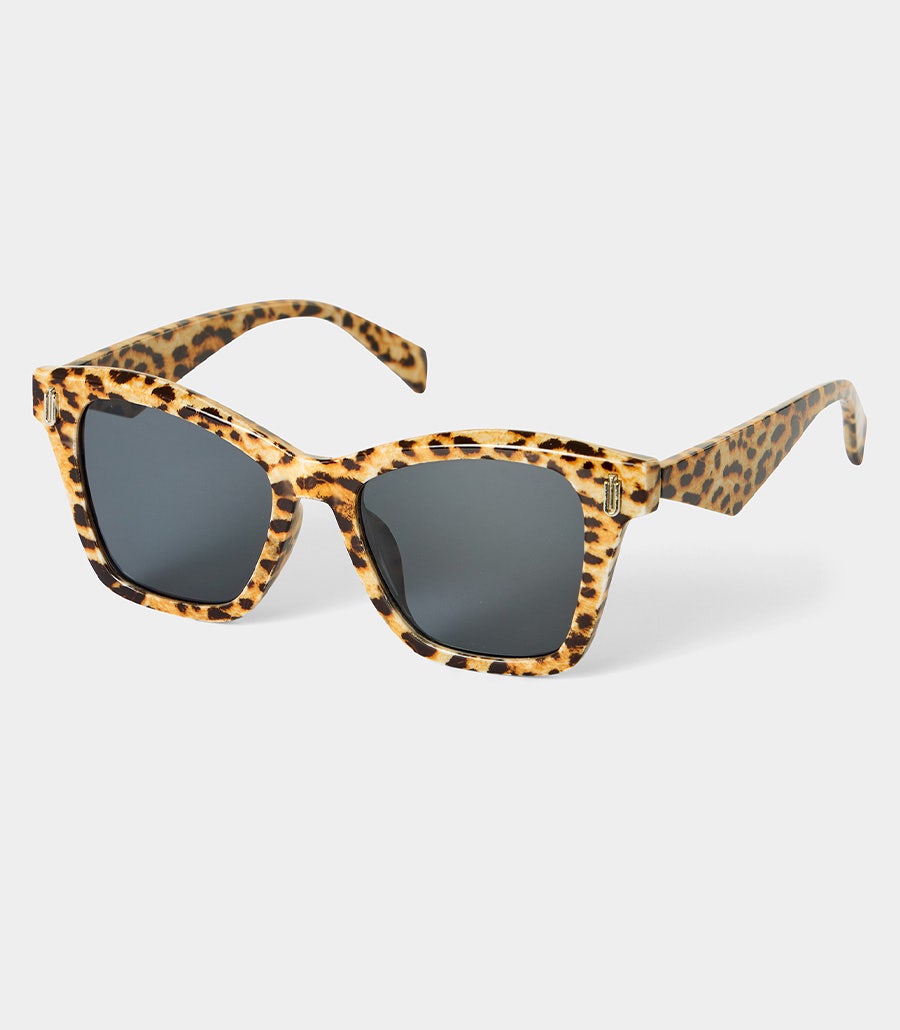 Animal Print Retro Sunglasses