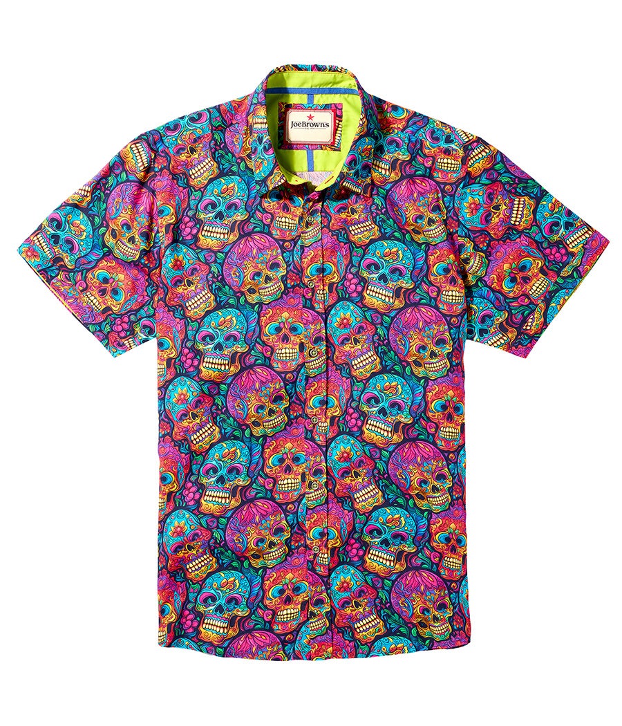 Sensational Skull Short Sleeve Shirt