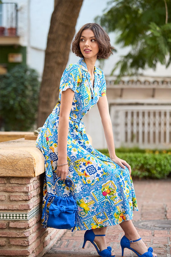 Sicily Dreams Shirt Dress