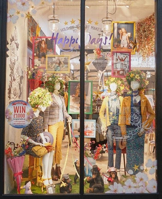 Happy Days Window
