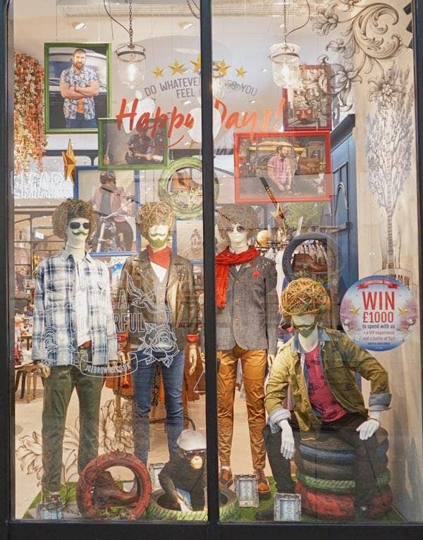 Happy Days Window