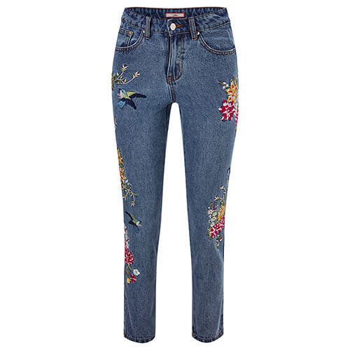 Eclectic Embroidered Jeans