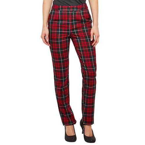 tartan trousers