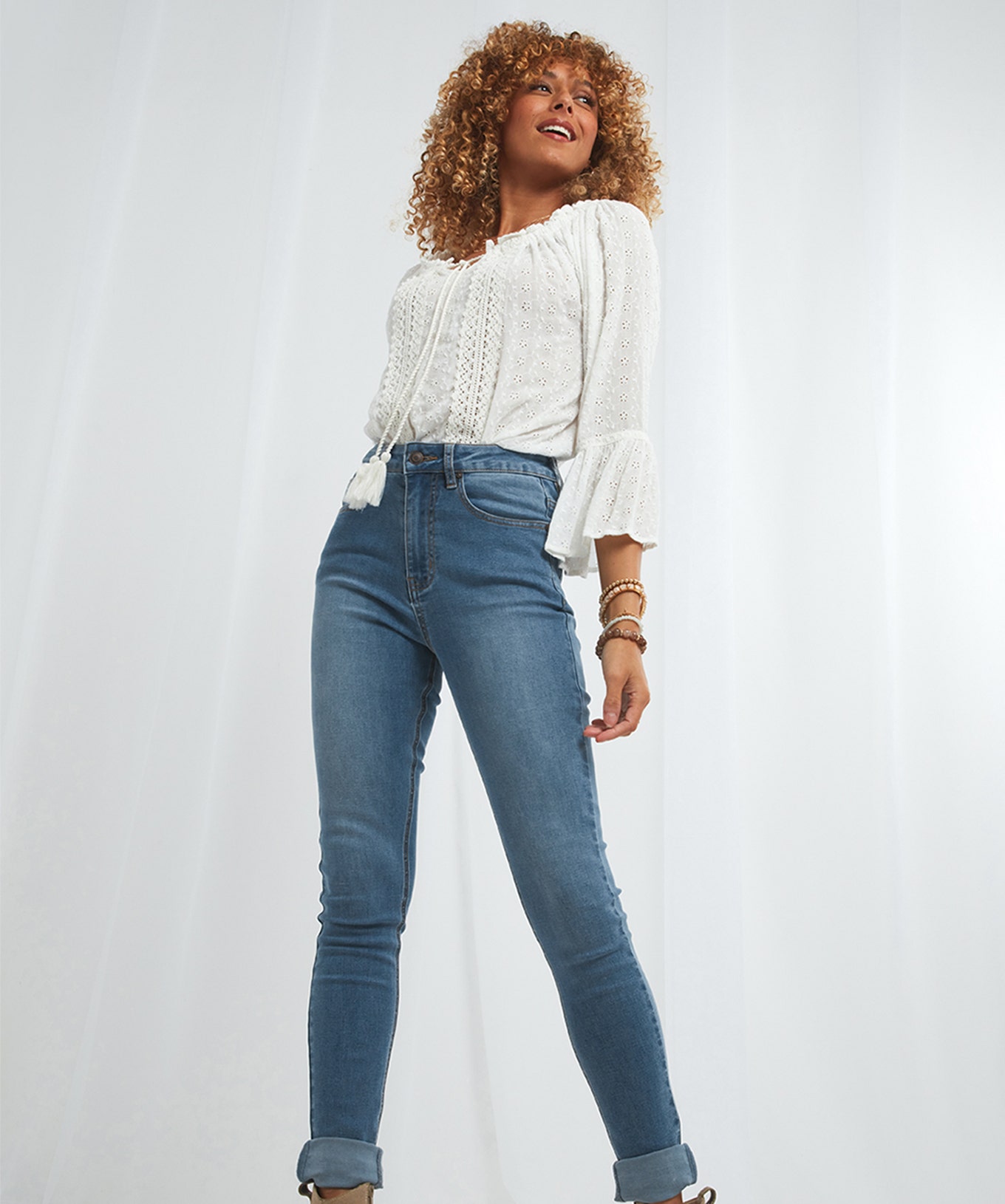 Women's denim jeans