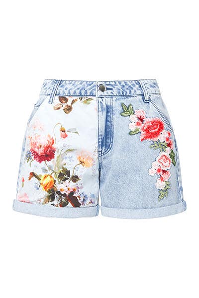 PERFECT PATCHWORK SHORTS
