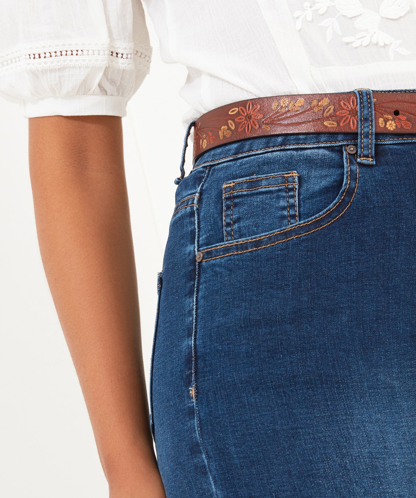 Women's Western Bootcut Denim Jeans