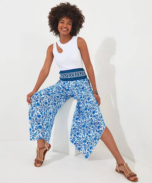 BLUE SKIES BEACH TROUSERS