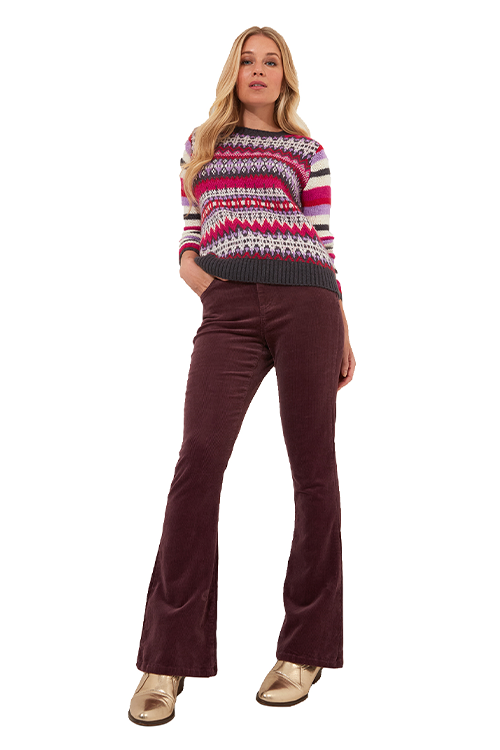 Cord High-Waisted Trouser Types
