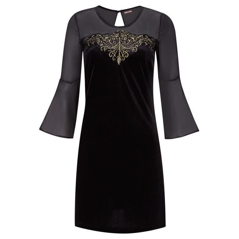 Velvet Tunic Dress