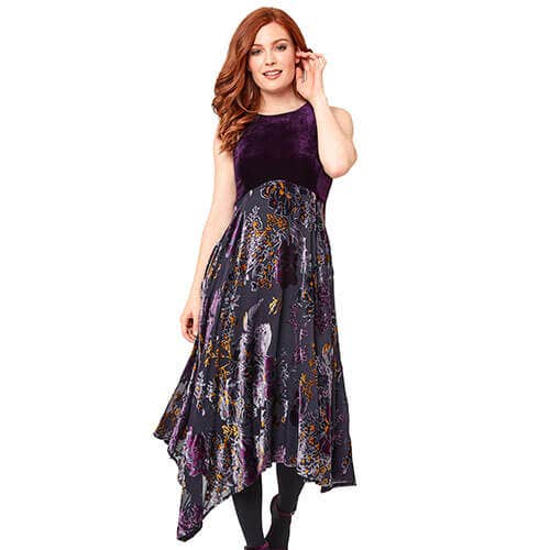 Dashing Devore Dress