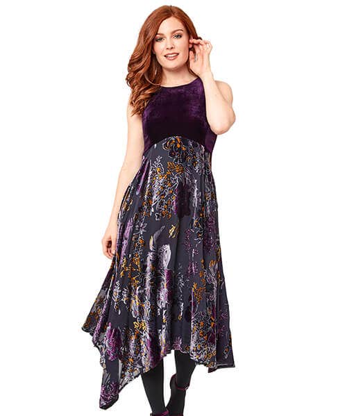 Dashing Devore Dress