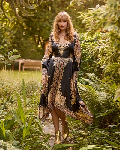 Boho dress wedding guest outfit