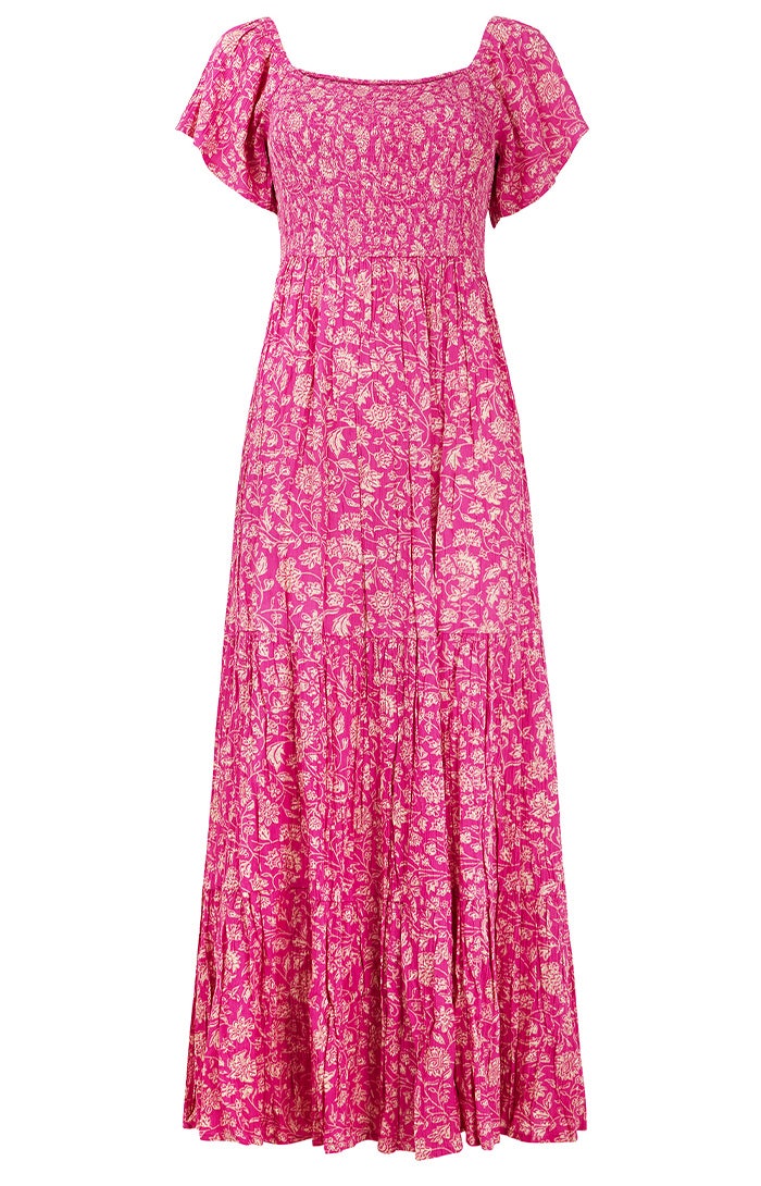 Celina Floral Maxi Dress