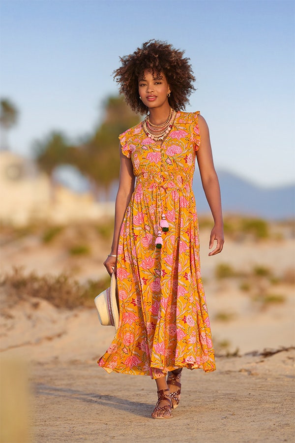 Alyssa Printed Maxi Dress