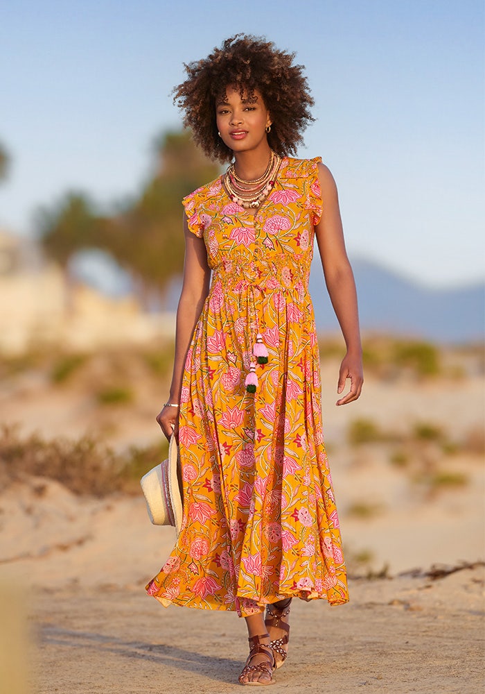 Alyssa Printed Maxi Dress