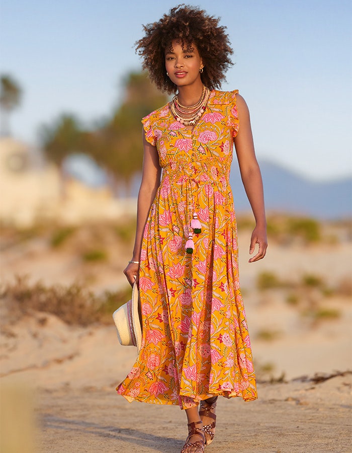 Alyssa Printed Maxi Dress