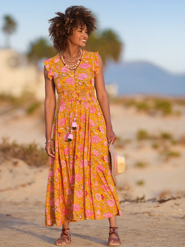 Alyssa Printed Maxi Dress