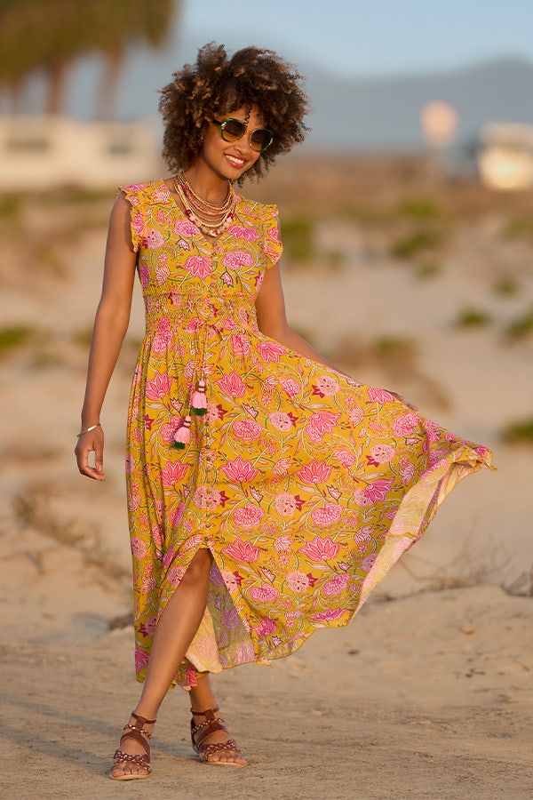 Alyssa Printed Maxi Dress