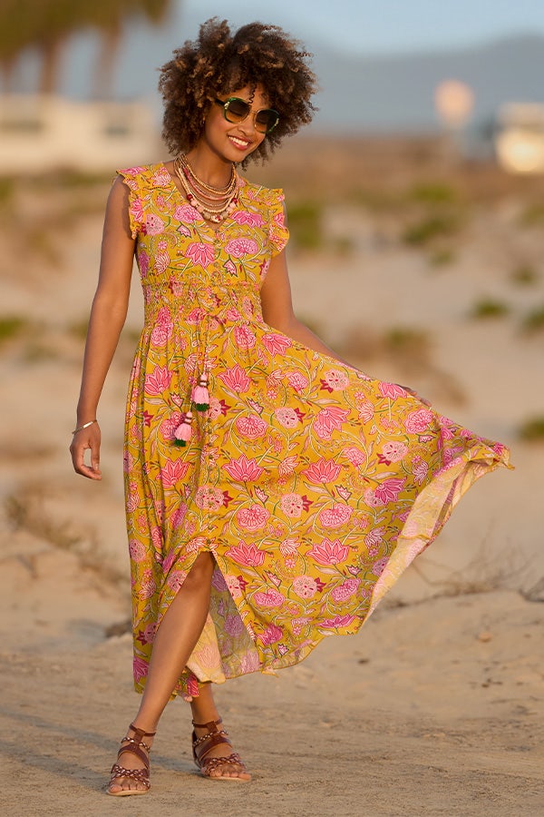 Alyssa Printed Maxi Dress