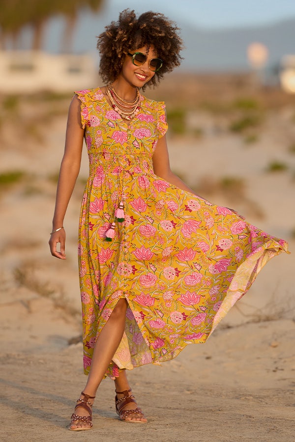 Alyssa Printed Maxi Dress