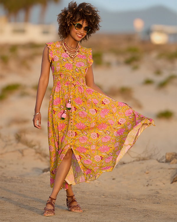Alyssa Printed Maxi Dress