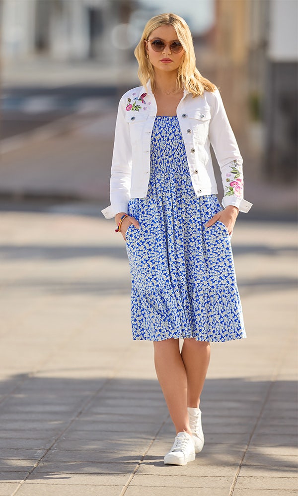 Ditsy Dreams Jersey Dress