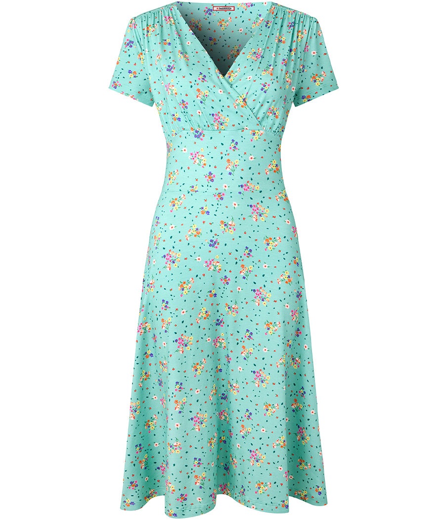 Vintage Midi Tea Dress