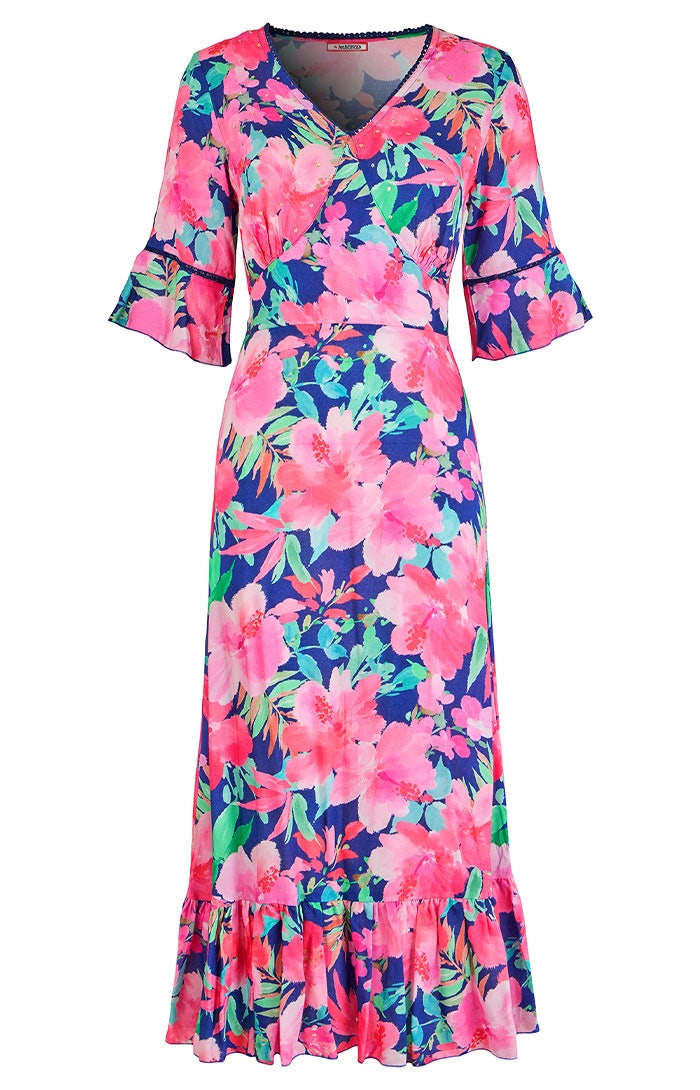 Constance Floral Print Dress
